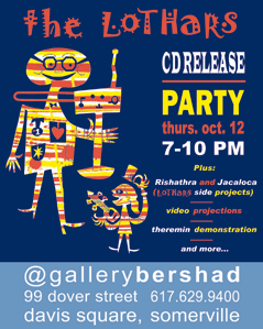 CD Release Party Poster